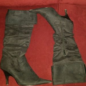 Black boots